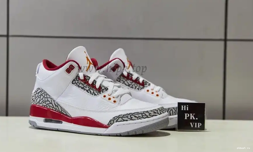 3 ship Pk materials retro air ready retail Red God jordan to Cardinal 0514